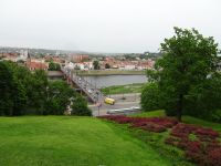 Kaunas, Blick auf die Altstadt...