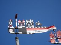 Nida, typische Kurenwimpel