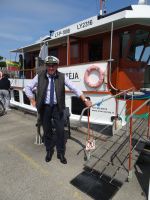 Nida, stolzer Kapitän...