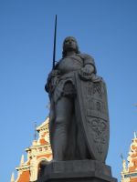 Riga, Roland vor dem Rathaus