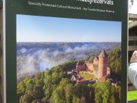 Lettland, Gauja Nationalpark mit Burg Turaida...