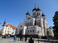... und in der Altstadt prächtig: Alexander-Newski-Kathedrale