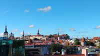 Aussicht vom Hotelpool, Tallinn 