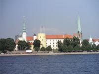 Stadtpanorama von Riga