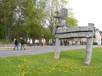 Juodkrante/Schwarzort Weg zum Hexenberg