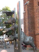Skultur der Bremer-Stadtmusikanten in Riga