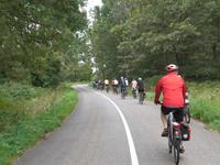 Reisegäste mit dem Rad unterwegs durch das Baltikum