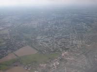 Berlin aus dem Flugzeug