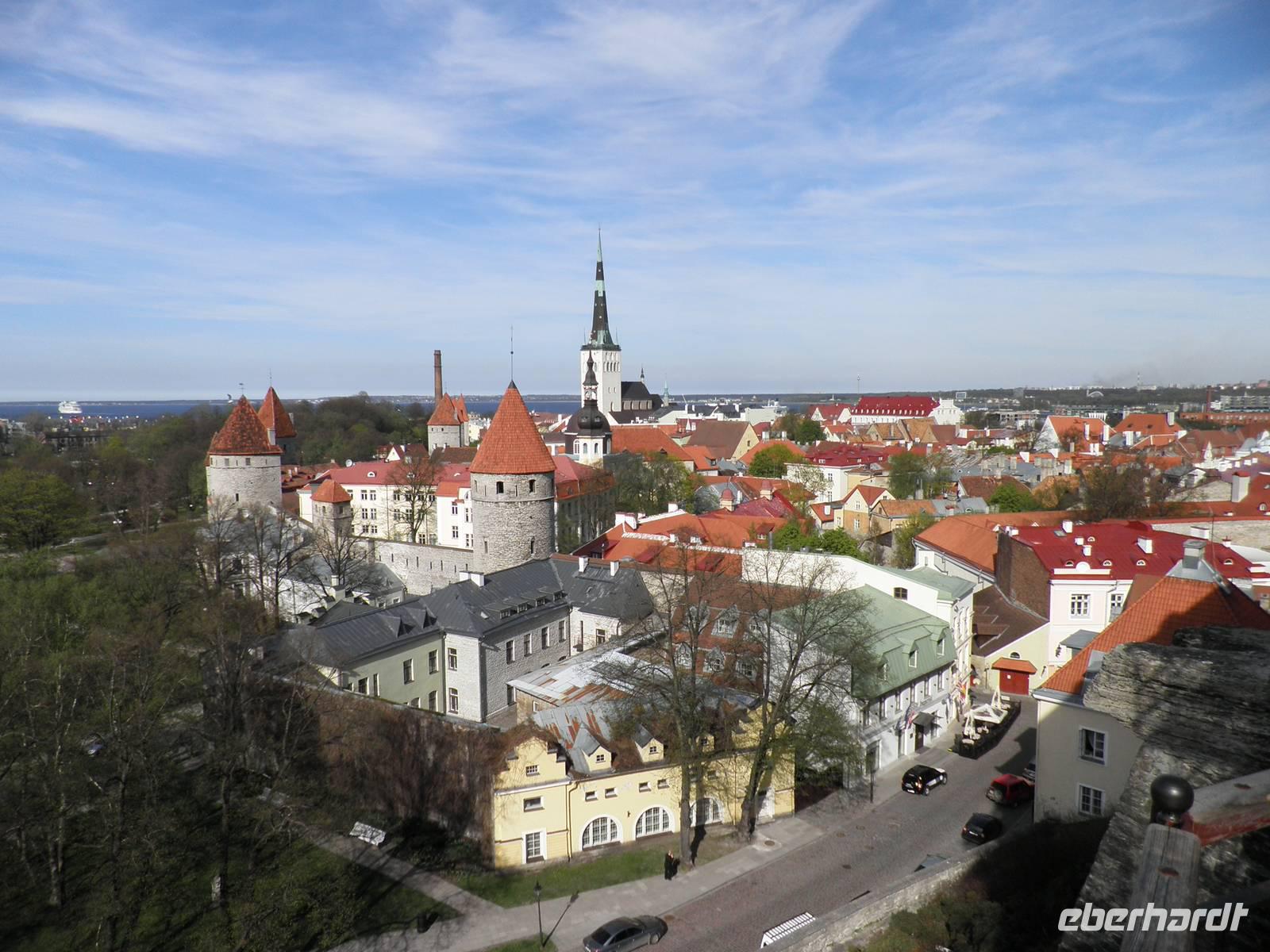 Blick über Tallinn
