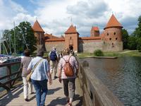 Gotische Wasserburg aus Backstein- Trakai