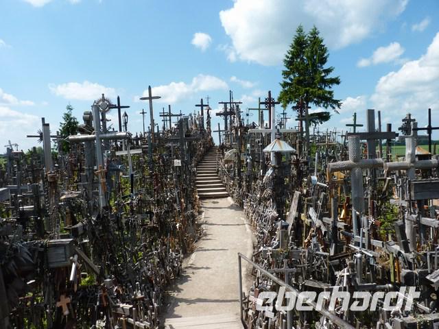 Der Berg liegt ca. 12 km nördlich von Šiauliairg