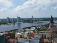 Blick vom Rigaer Dom in Richtung Balalaika