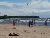 Strand Grenze zu Estland