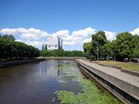 Kaliningrad, Blick von der Dombrücke