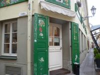 Stadtszenen in Vilnius, bekanntes Restaurant für Zeppelin