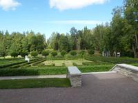 Garten des Herrenhauses Palmse