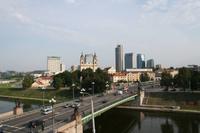 Blick auf Vilnius