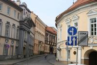 in den Straßen von Vilnius