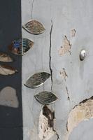 Wand in der Literatengasse in Vilnius