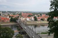 Blick auf Kaunas
