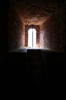 im Turm der Burg von Turaida