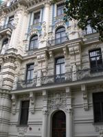 Jugendstilfassaden in der Neustadt