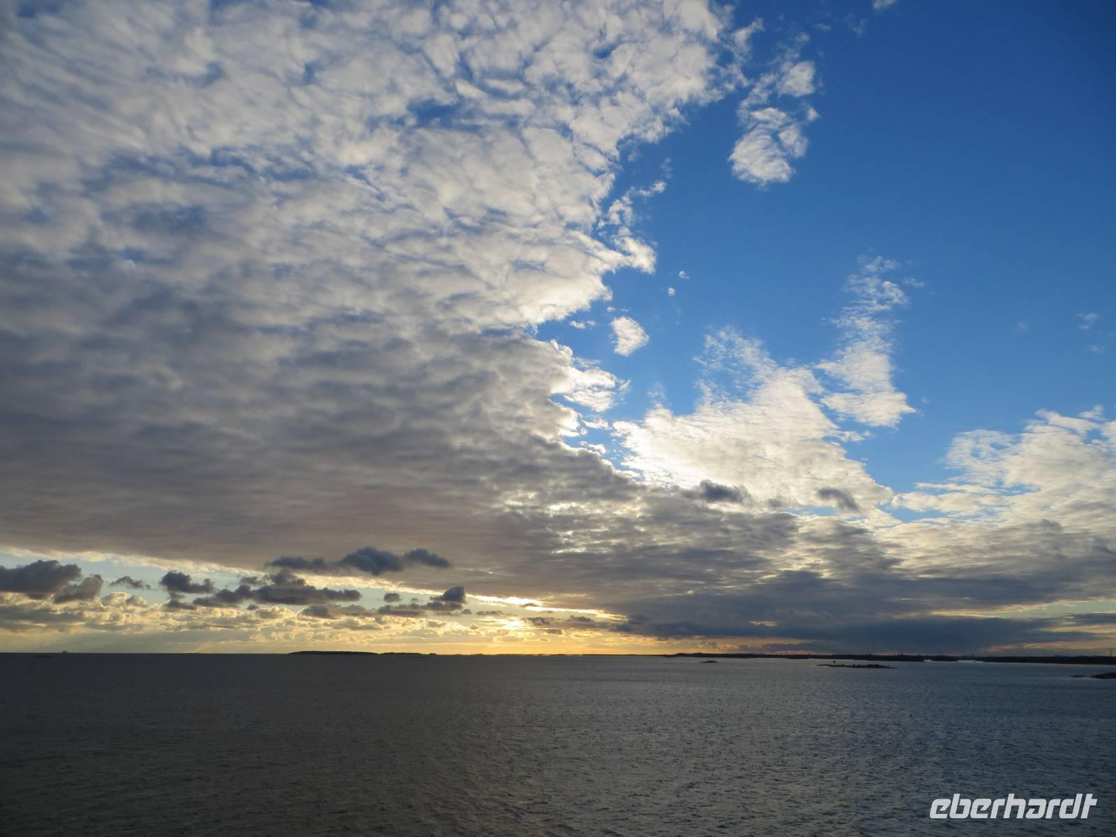 Abendstimmung bei Helsinki