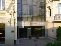 Litauen, Vilnius, Hoteleingang