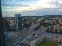 Litauen, Vilnius, Blick vom Hotel Radisson