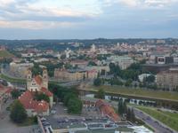 Litauen, Vilnius, Blick vom Hotel Radisson