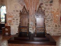 Litauen, Trakai, Wasserburg, Krönungssaal