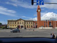 Litauen, Kleipeda, Bahnhof