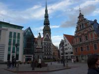 Lettland, Riga, Marktplatz 