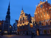 Lettland, Riga, Marktplatz 