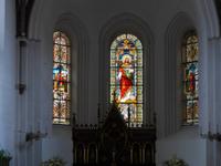 Lettland, Riga, Domfenster in der Apsis