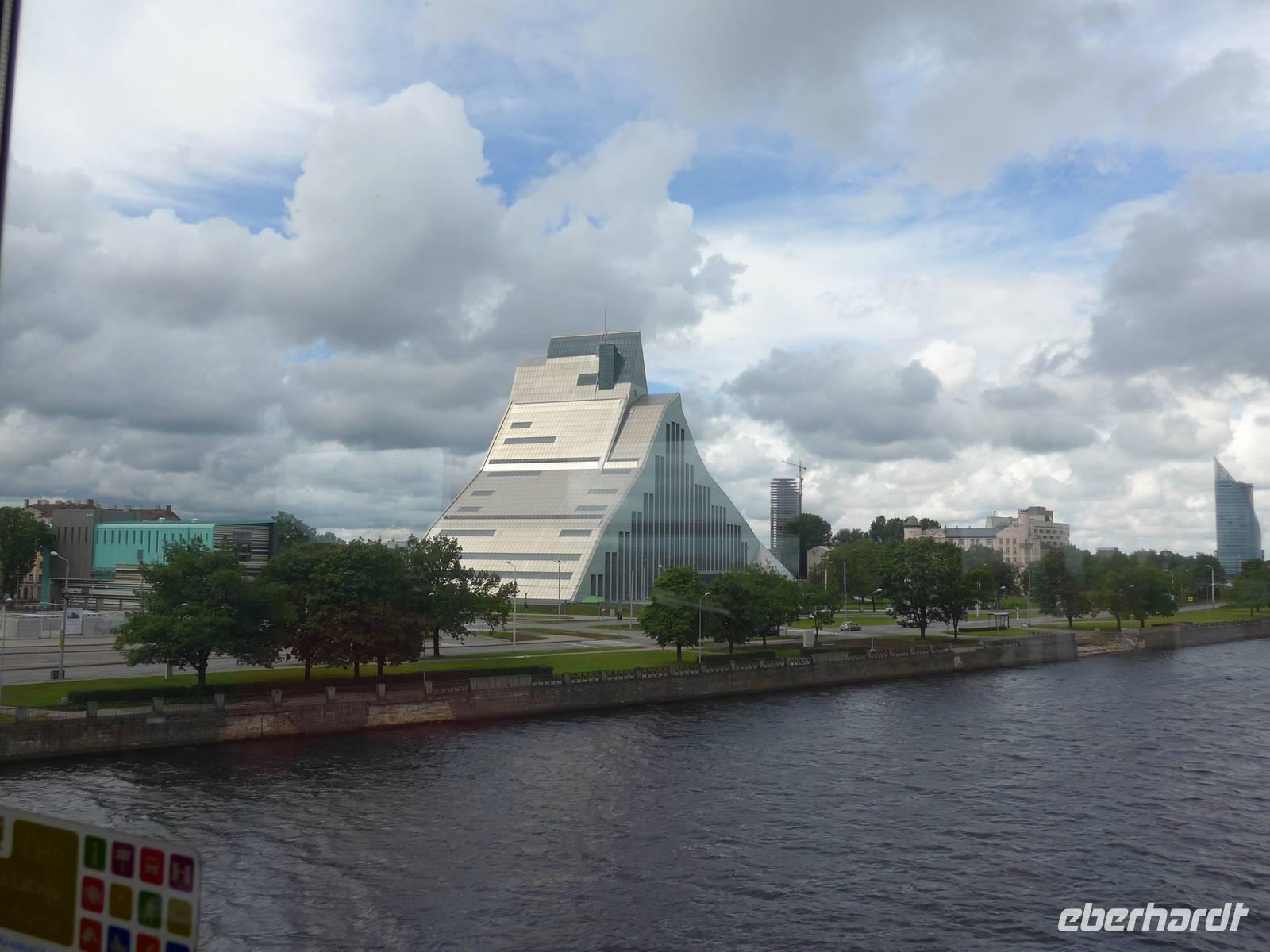Lettland, Riga, Bibliothek
