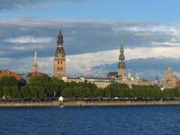 Lettland, Riga, Altstadtblick