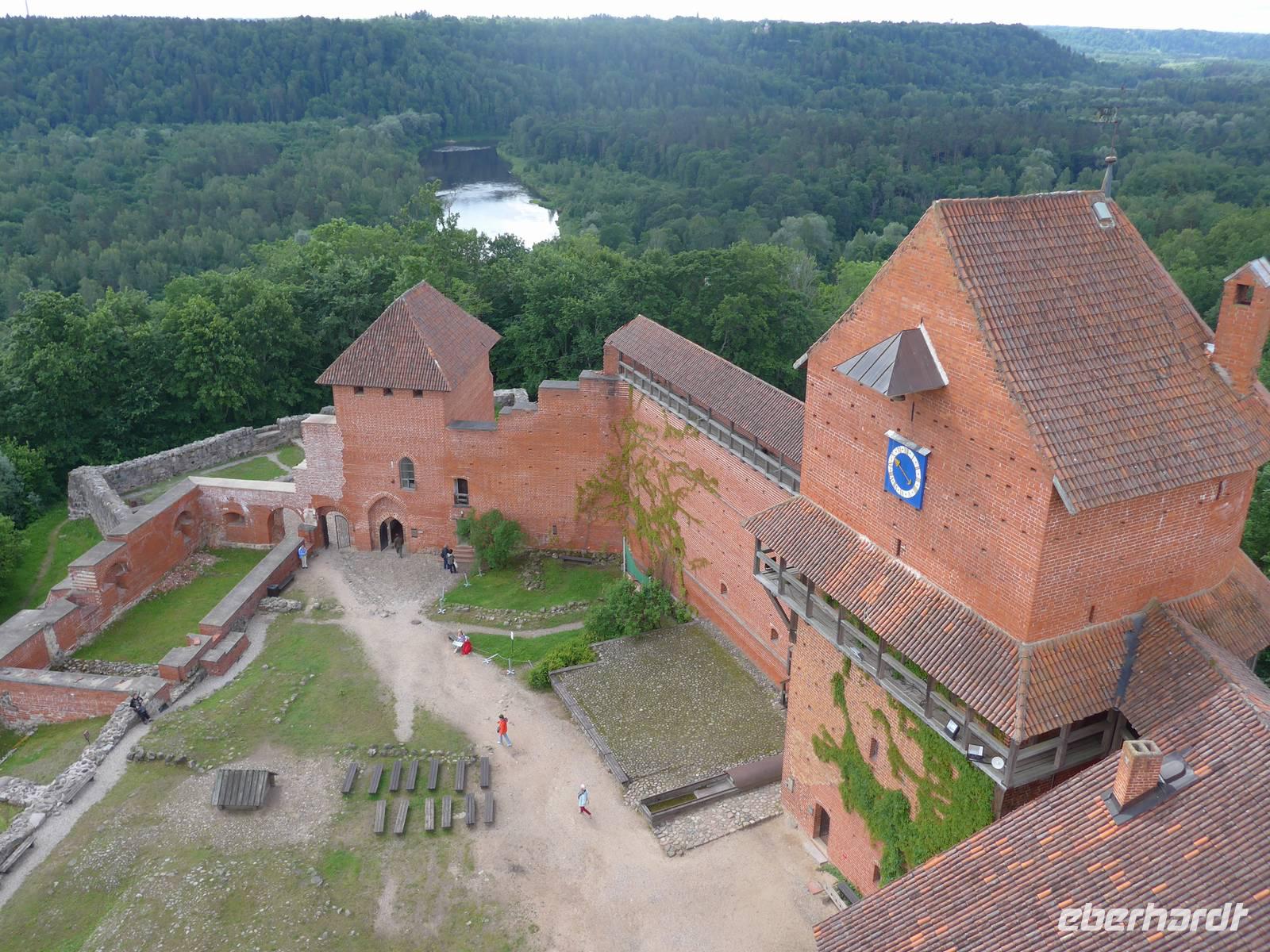Lettland, Sigulda, Burg Turaida