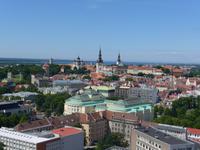 Estland, Tallinn, Blick vom Radisson Hotel