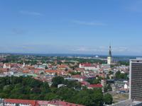 Estland, Tallinn, Blick vom Radisson Hotel