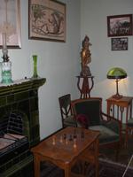 Einrichtung in einer Jugendstilwohnung