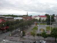 Blick über Pärnu