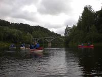 Gäste auf der Gauja