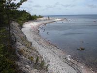Panoramablick auf der Insel Saaremaa