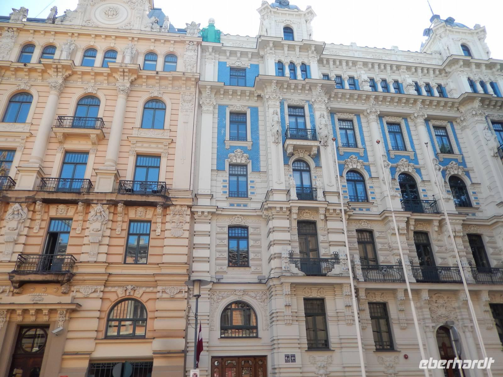 Besuch des Jugendstilviertels in Riga