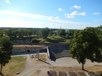 Blick von der Festung in Kuressaare