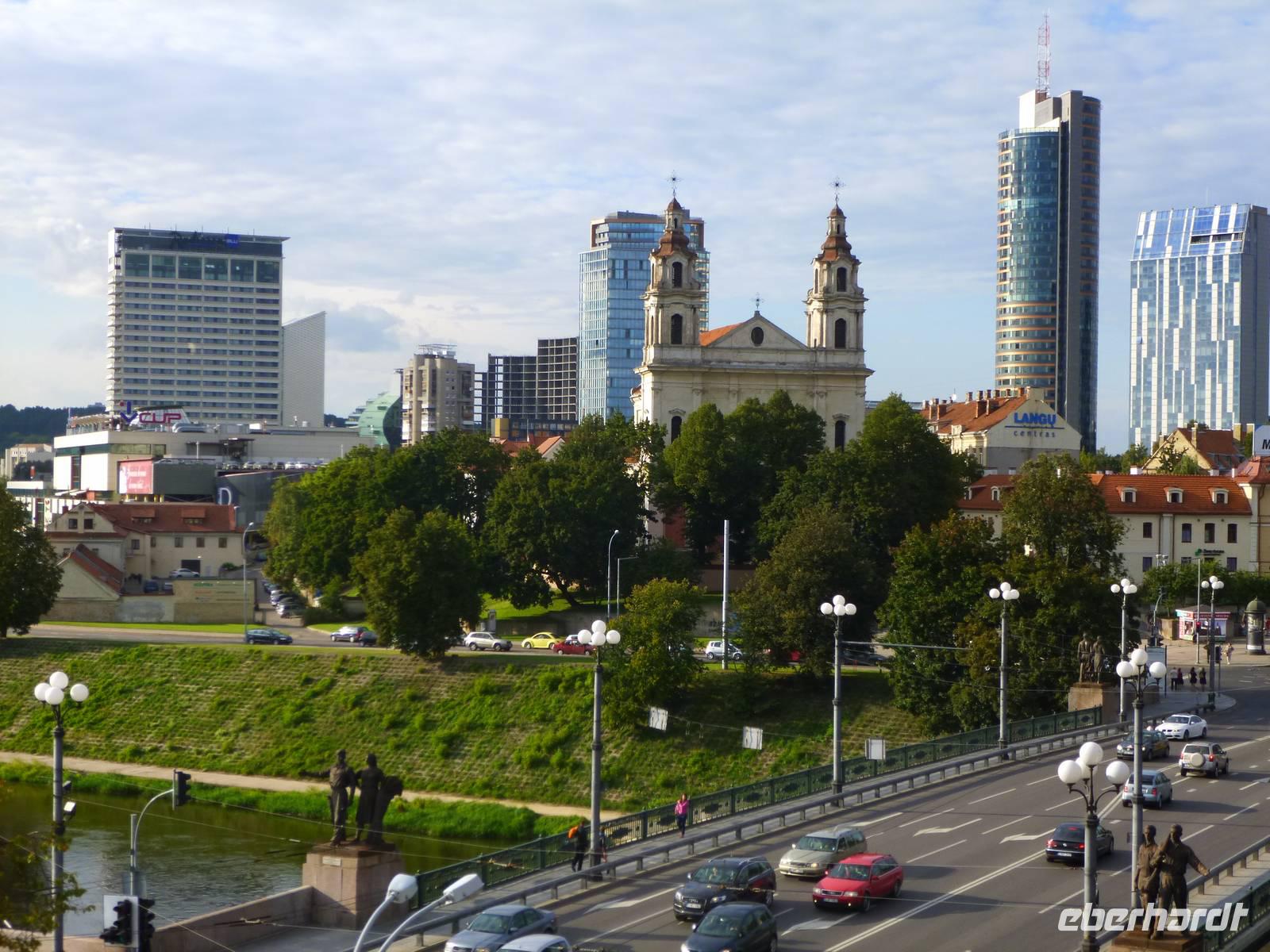 Skyline von Vilnius