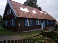 Nidden, ein beliebter Erholungsort Litauens, hier eine Ferienunterkunft