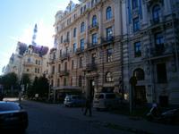 Riga, Jugendstilhäuser in der Albert bzw. Elisabethstraße