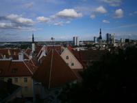 Blick auf die Stadt Tallinn
